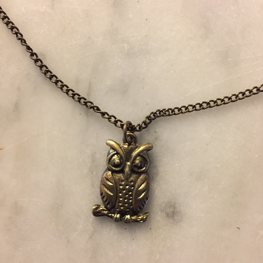 Owl Charm Necklace